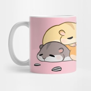 Snoozing Hamsters Mug